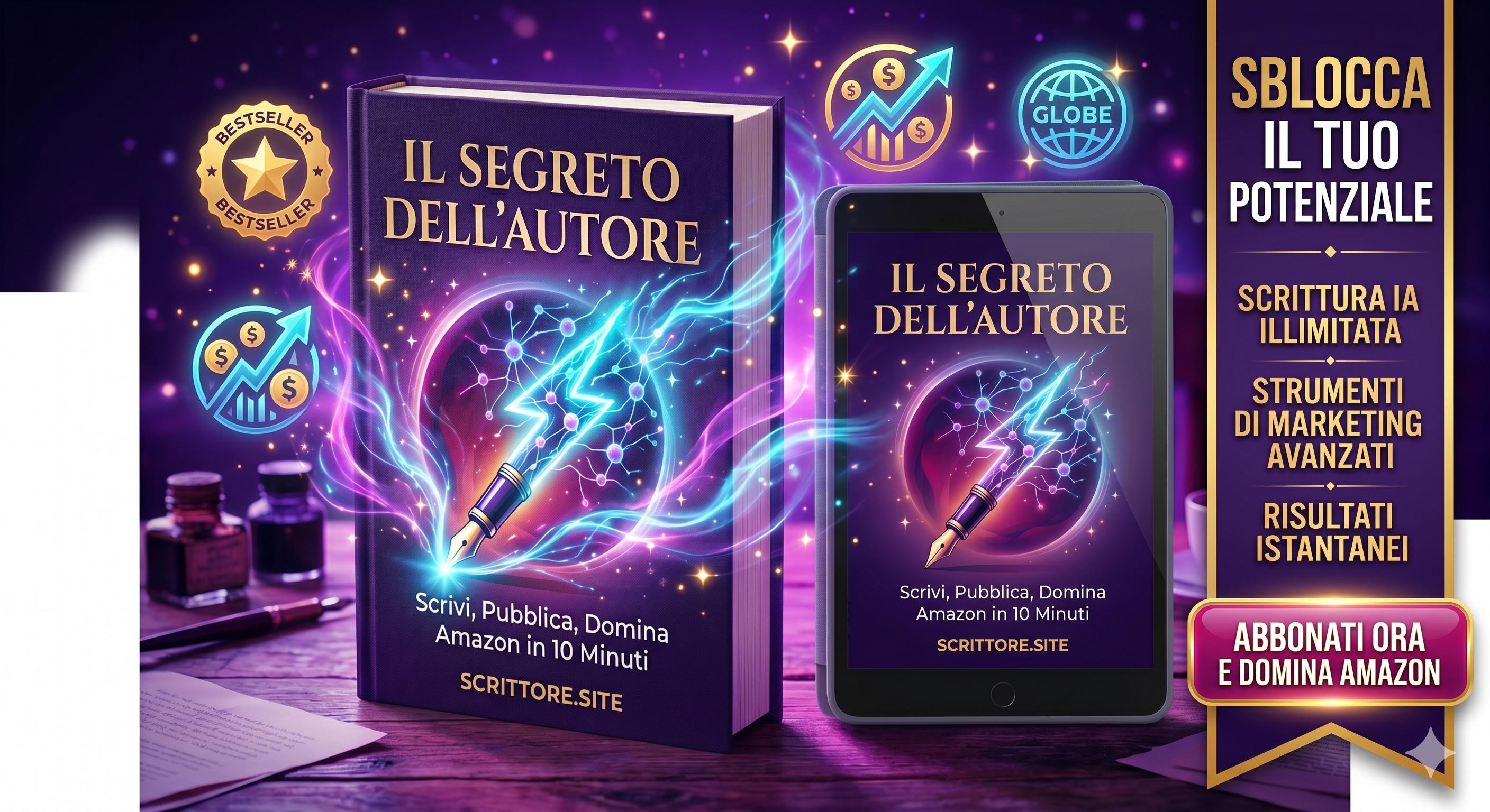 Ebook creato con IA - Velocità di scrittura Amazon KDP - Self-publishing automatico in 10 minuti